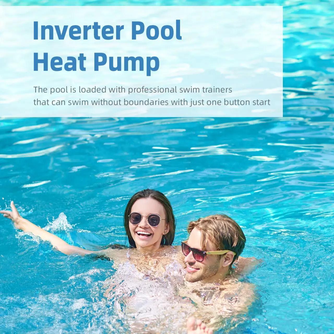 Aupool Polyester Plastic Endless Lap Transparent Infinity  Swimming Pool