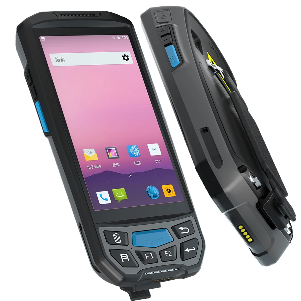 Industrial Data Collector, Industrial Handheld Terminal Customizable PDA, IP66 Warehouse Inventory Machine