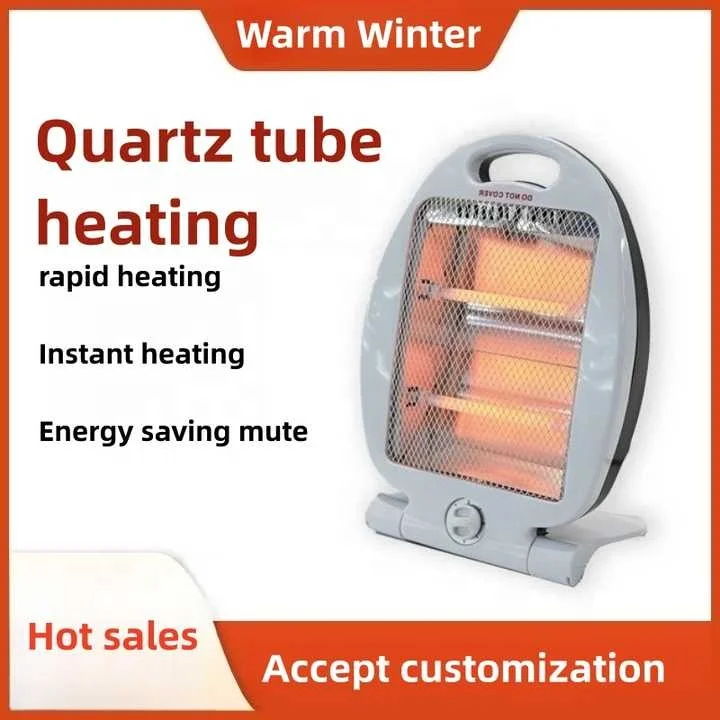 Instantaneous Heater Household Small Goldfish Modeling Electric Heater Portable Floor Desktop Quick Heating Quartz Tube Heater 3