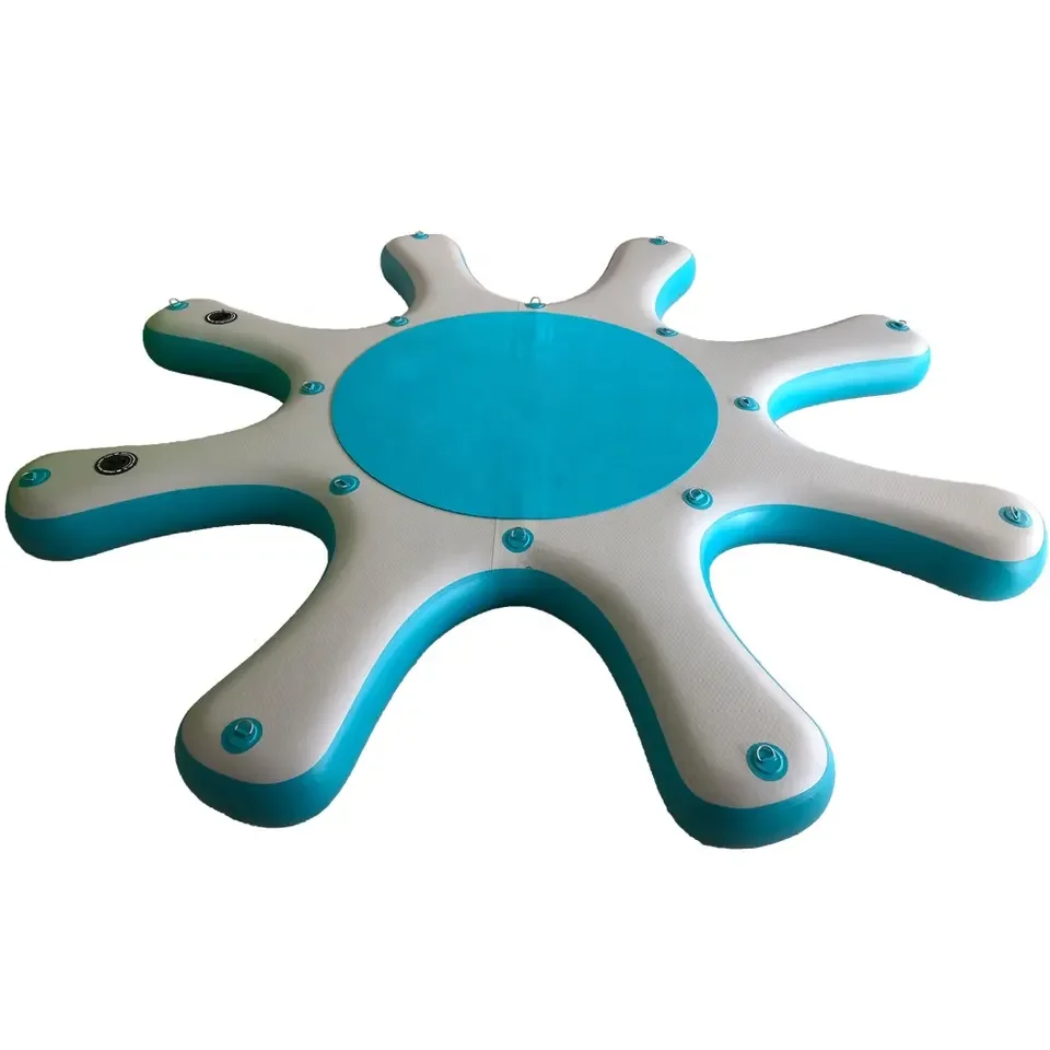 High Quality Yoga Dock Station Inflatable Yoga Sup Dock for  8 Person