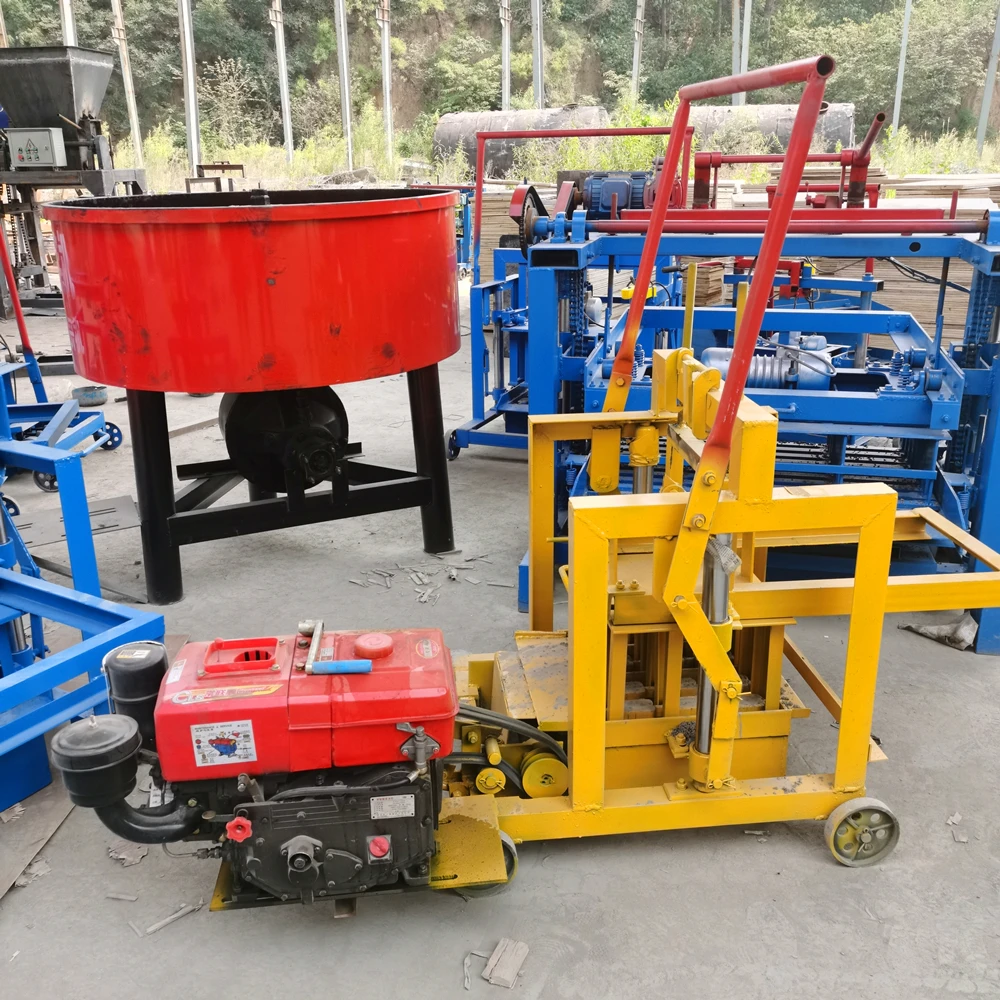 Lanyu Concrete Hollow Block Making Machines/automatic Mobile Egg Layer