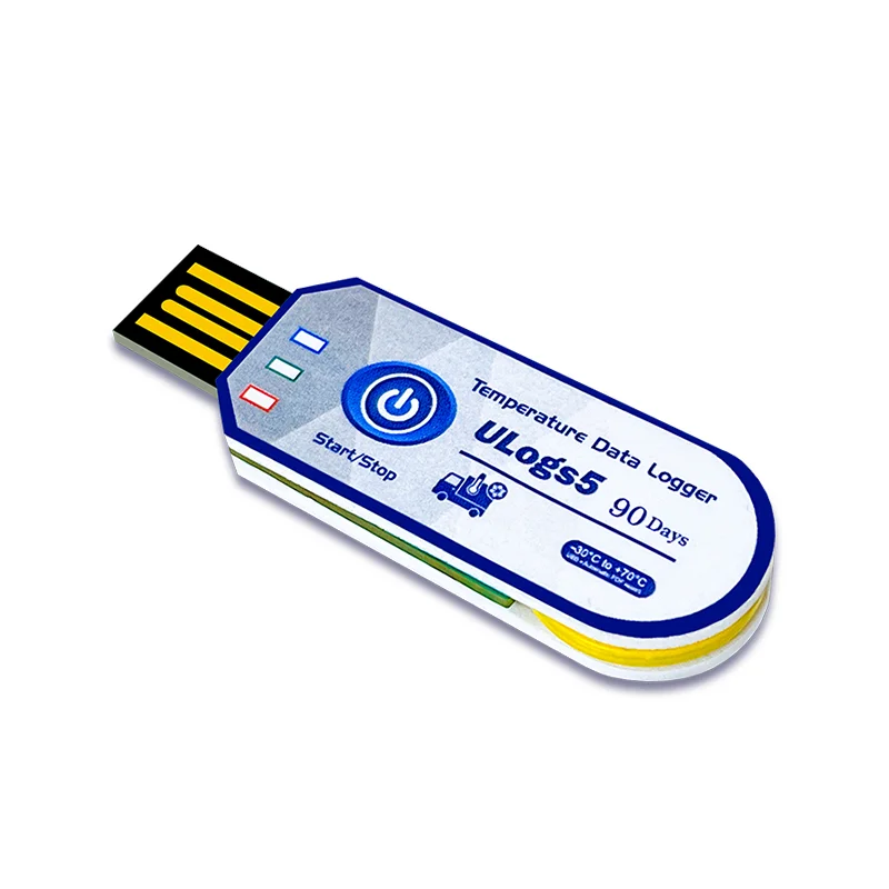 Quality Manufacturer Single Use Temperature Data Logger IP67 for Fruit and Vegetables Cold Chain