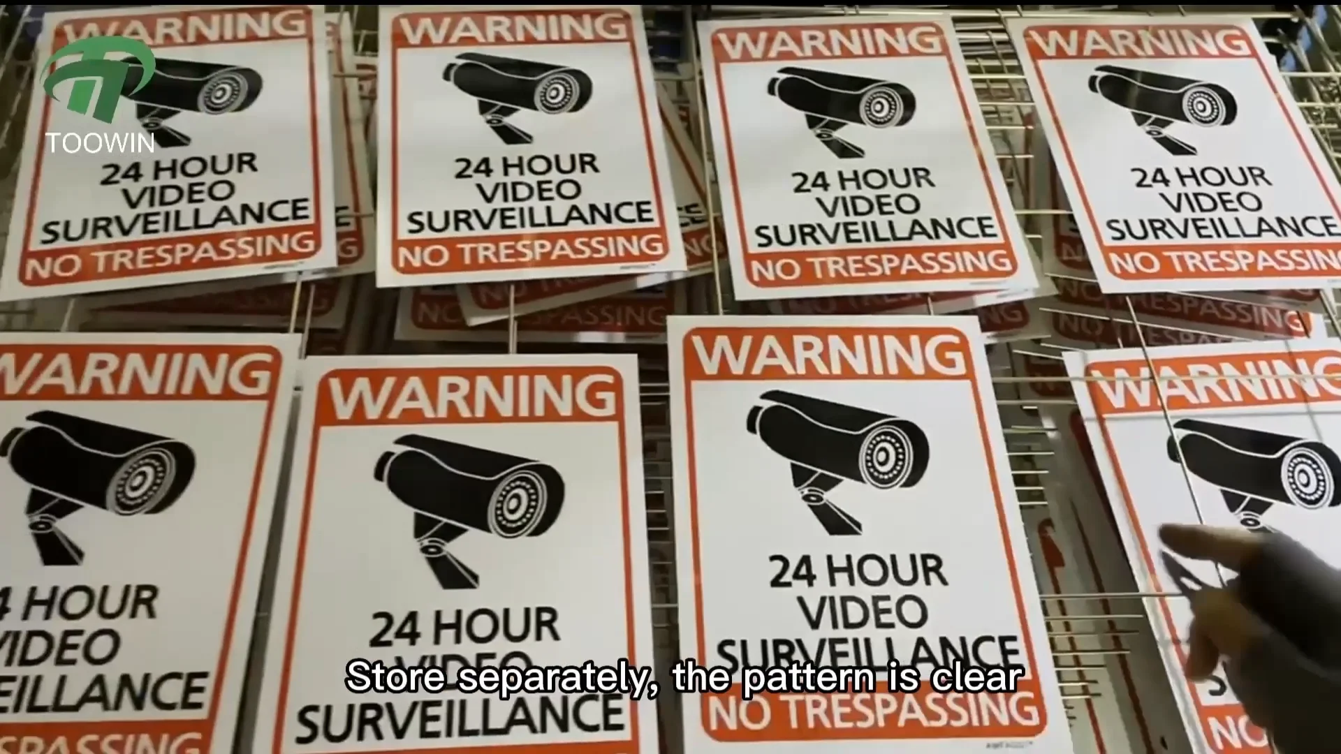 Video Surveillance Security Signs Outdoor 10" X 10" Custom 3m Yard Adt