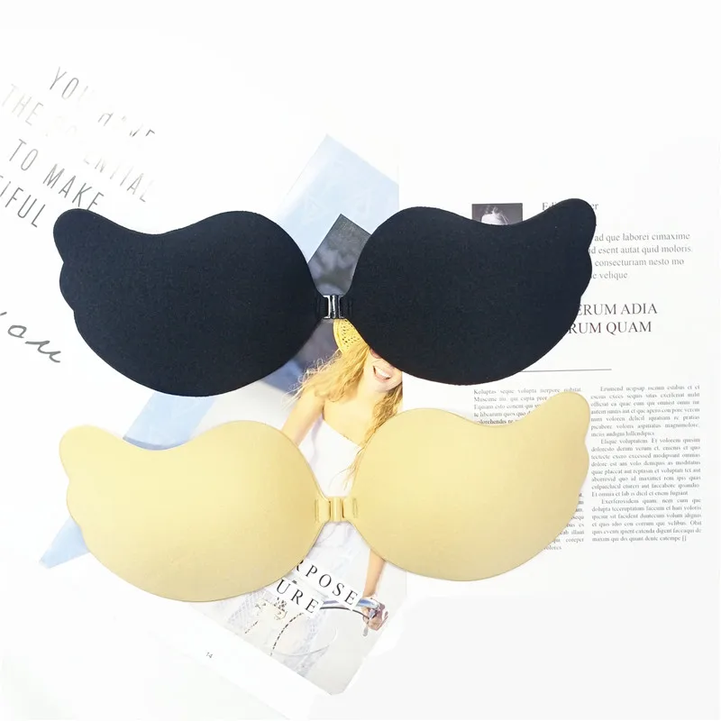 Lady Sexy Cloth Invisible Bra Breathable Push up Bra Strapless Bra