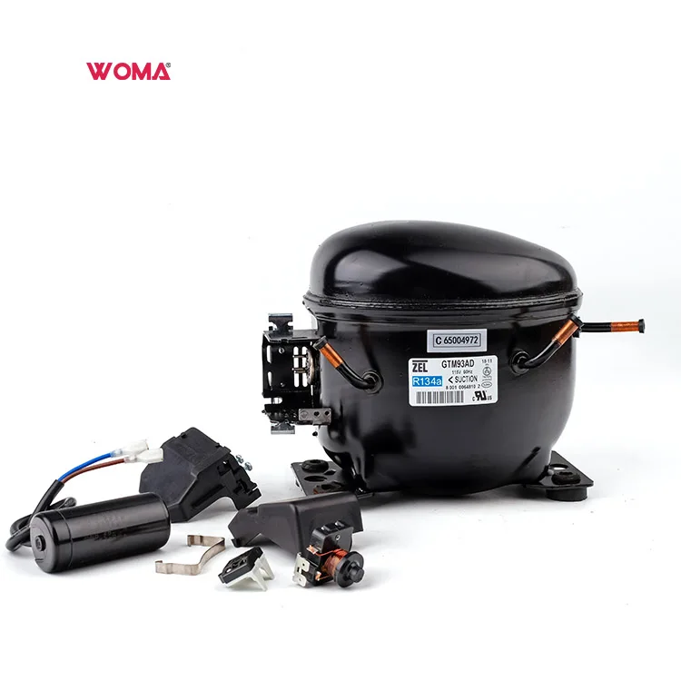 ZEL Zanussi GTM93AD - Efficient 1/3HP Refrigeration Compressor