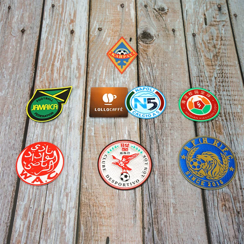 Brand Logo Labels Patches Customized Sustainable Soccer Shoes Main Labels for Sportswear Iron Soft TPU on Printed Embossed Sport