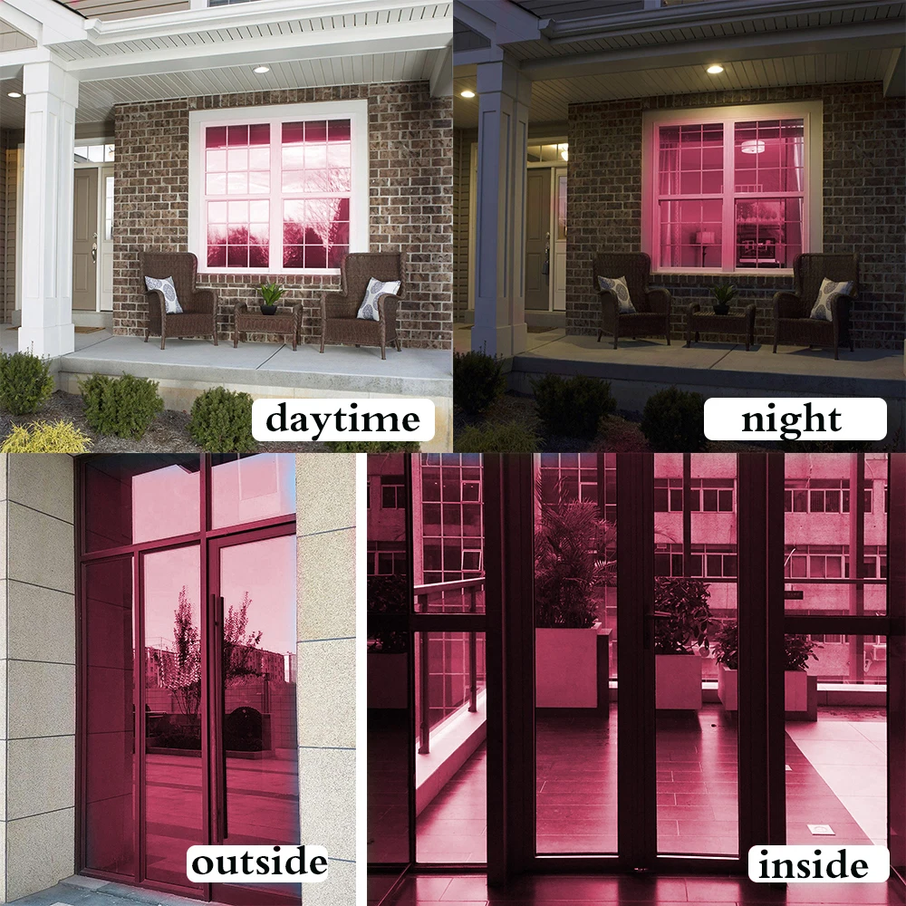 thumbnail image 2 of Give Your Windows A Chic Makeover With This Bronze & Silver Mirror Window Tint – Privacy & Solar Protection In One! 2 of 5