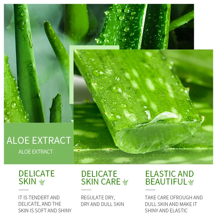 GMP Images After Sun Forever Moisturizes Tender Skin Aloe Vera Gel for Face Care