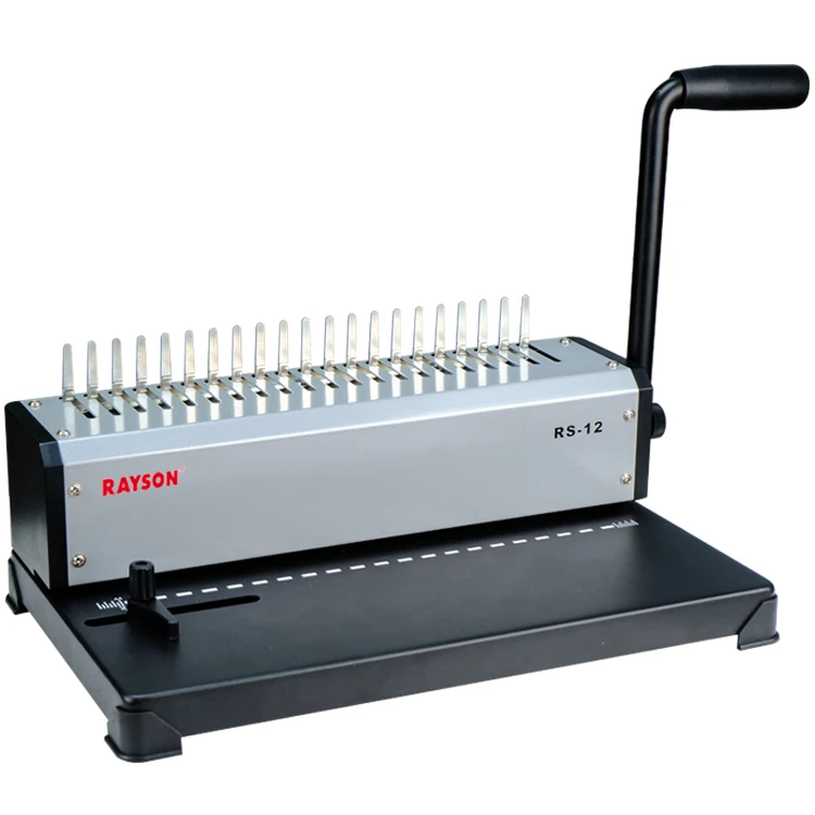 Rayson RS-12 Comb Binder - Efficient Office Book Binding