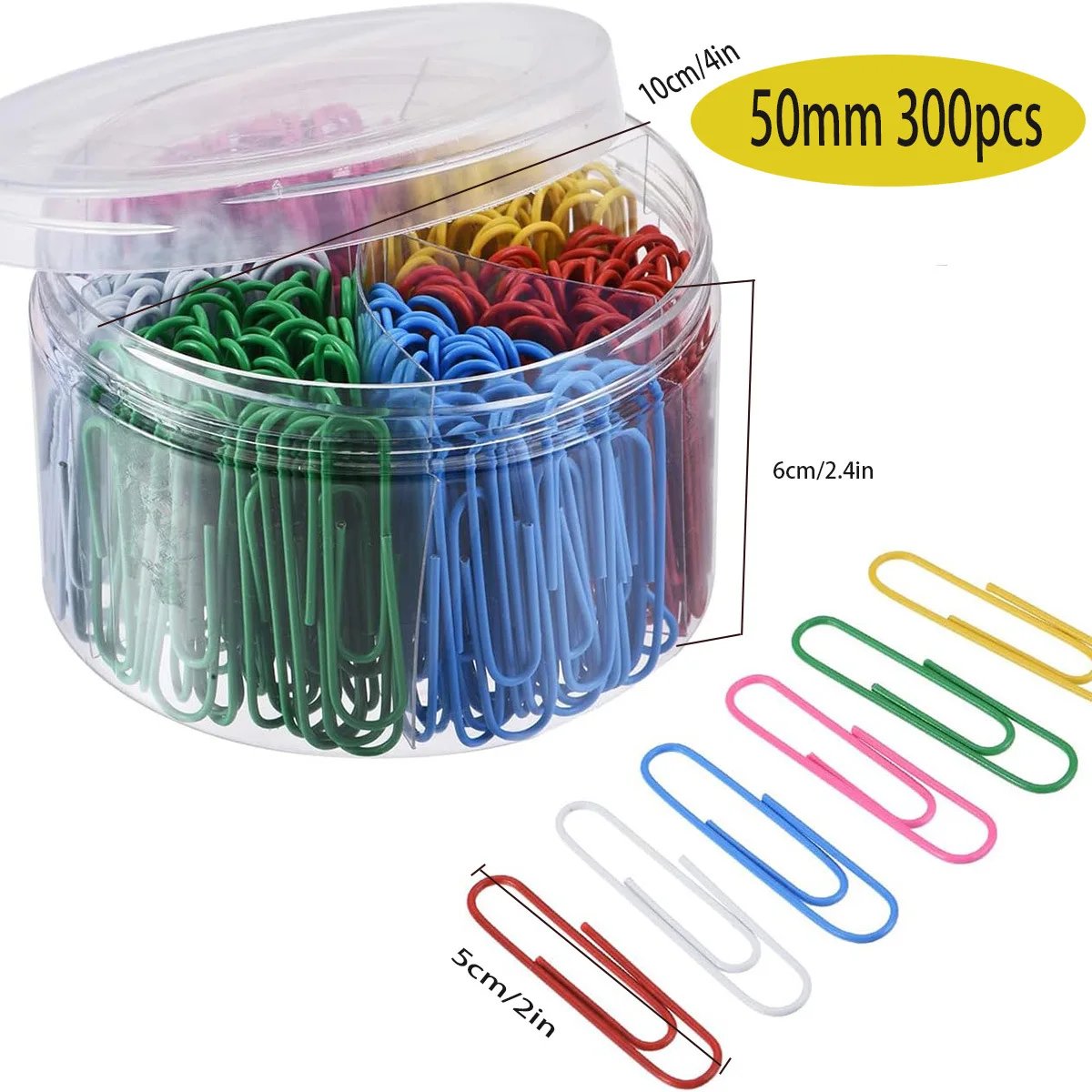 Hot Wholesale Custom Logo Reusable Colorful Paper Clips in Office Stationery Promotional Business Gifts