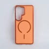 Orange Magnetic Phone Case for iPhone