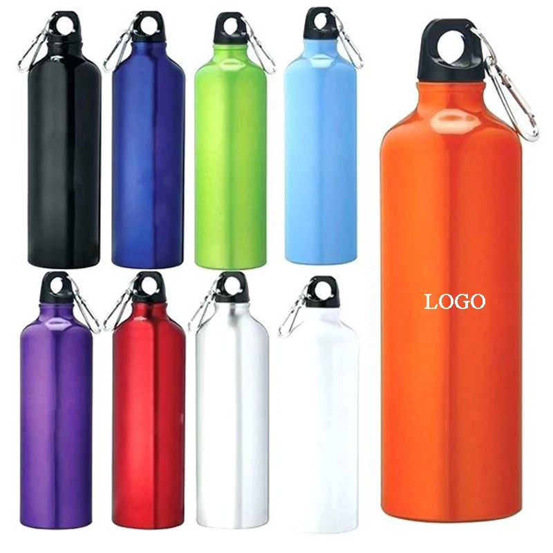 customized outdoor sport aluminum water bottle
