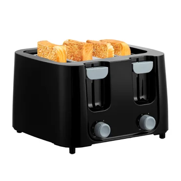 New Arrival Electric Smart 2 Slice Bread Bun Sandwich Long Slot Toaster With Mechanical Knob