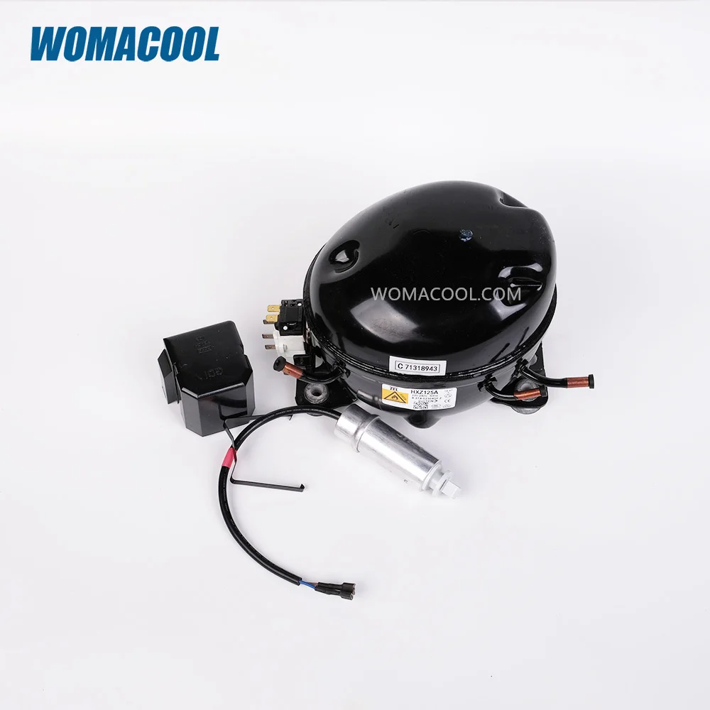 Zanussi ZEL HXZ125A 220-240V R600A 1/6HP Refrigerator Compressor