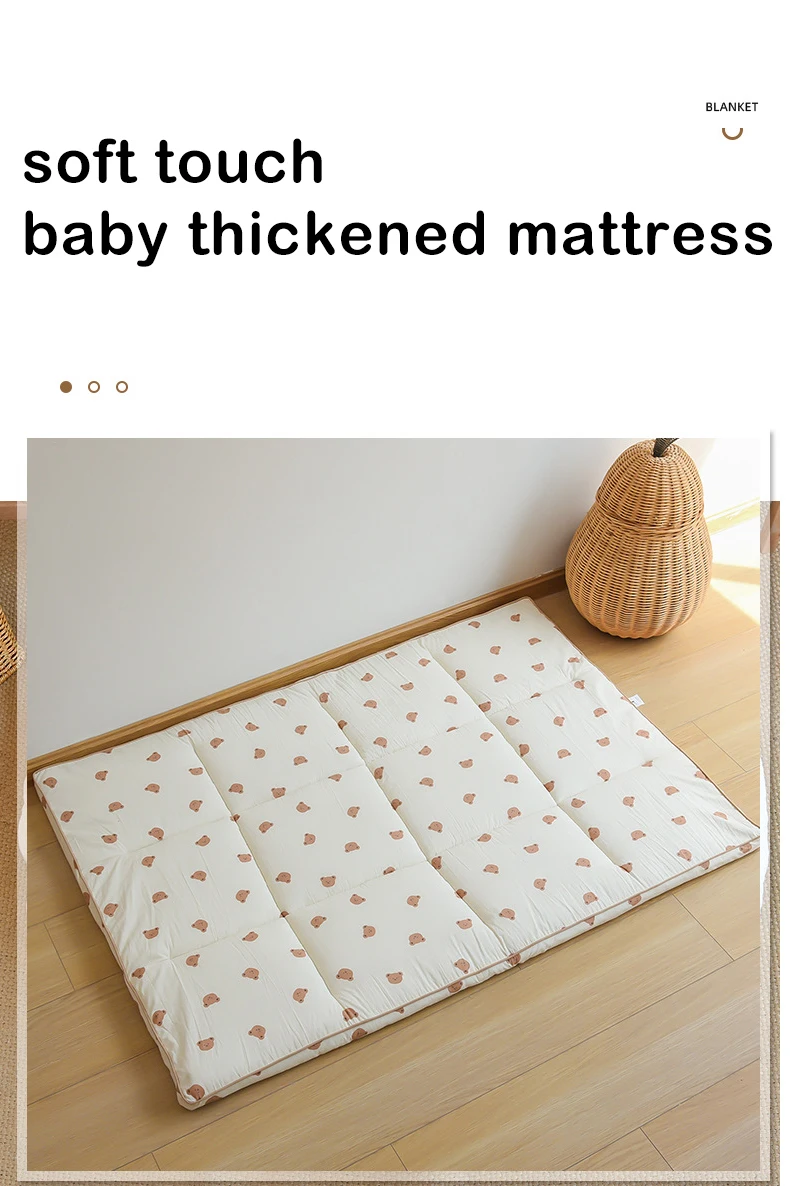 Newborn Formaldehydefree Thickened Tatami Sleeping Mat Folding Mattress Children's Game