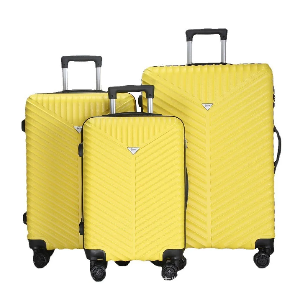Hot Selling Abs+pc Luggage Set New Trolley Luggage Suitcase Travel 3