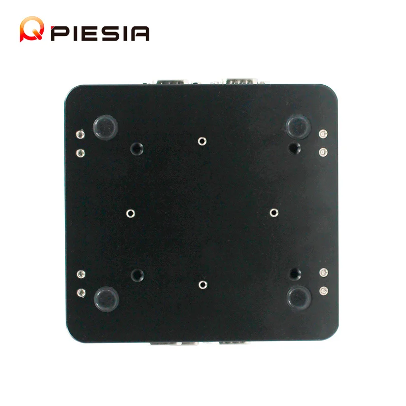 Piesia Celeron J4125 J1900 J6412 Router Mini PC Nano 2 Lan 6Com Quad Core 6USB DDR4 X86 Linux Fanless Ubuntu Thin Client Mini PC