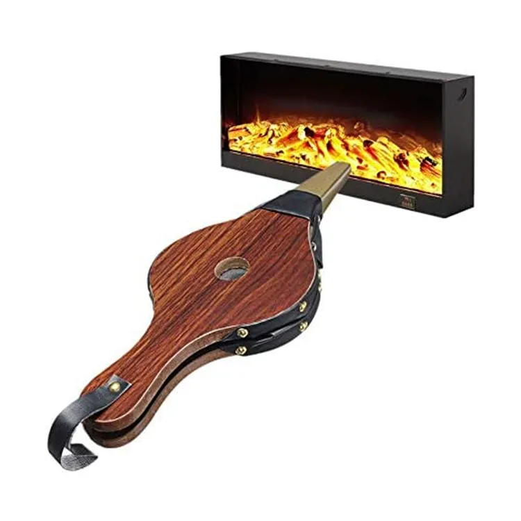 
Ручной инструмент для барбекю, ручной деревянный вентилятор с сильфоном для приготовления пищи на открытом воздухе, для пикника 