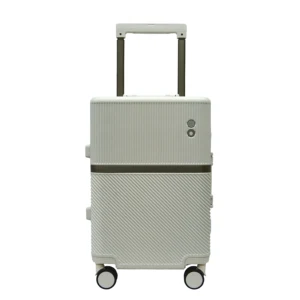 Designer Large Capacity PC Frame Suitcases Neutral Hand Carry Luggage Wheel TSA Lock Modern Business Style Manufacturer's