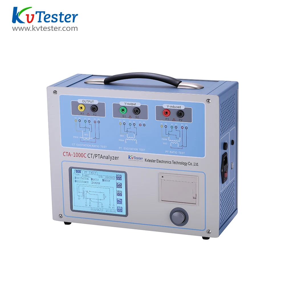Electric Test Equipment Current Voltage Transformer Tester Automatic CT PT Analyzer