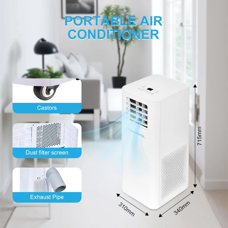 4 in 1 a New air Conditioning Unit  Removable Room Ac Portable 5000-12000btu Mobile Airconditioner Portable air Conditioner
