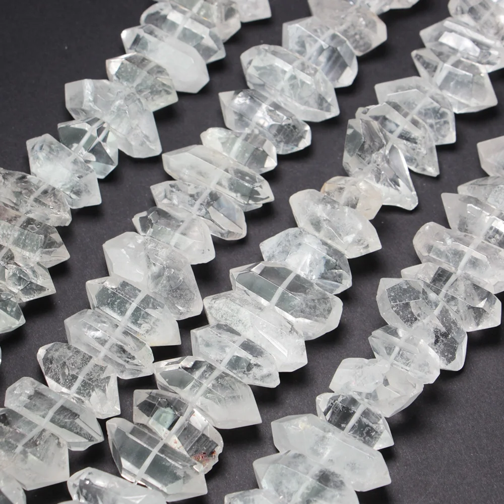LS-A1025 Fashion Clear Crystal Quartz Beads for Jewelry