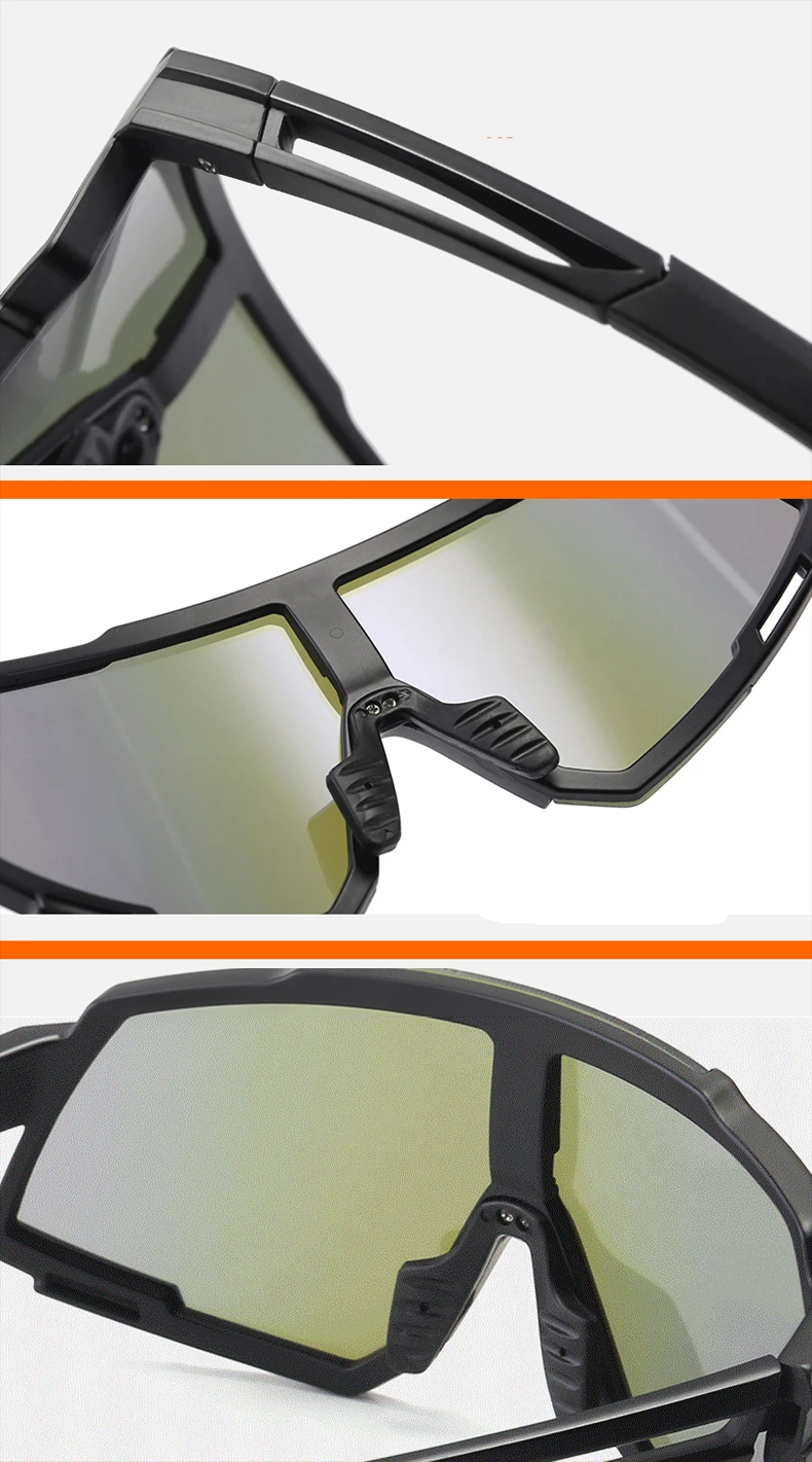 ZOYOSPORTS New Arrival OEM 5 Lens Sports Light Frame Cycling glass polarized Bike Sunglasses Driving Sport Cycling Glasses