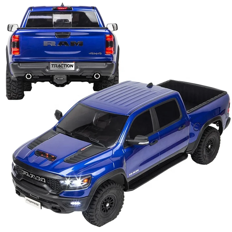リアルな1:8スケールのDodge RAM1500 RCトレーラー 4X4 車載用キット