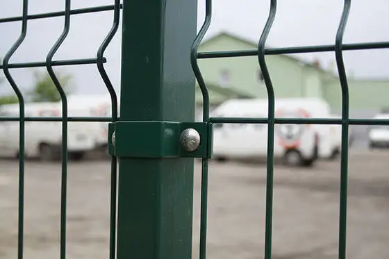 product 6 gauge galvanized welded curved 3d wire mesh fence razor barbed panels-7