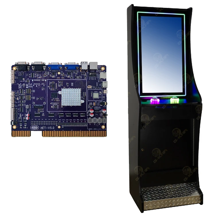 2025 Latest Vertical Touch Screen Arcade Game Cabinet Ultimate Choice Game Multi 4 in 1