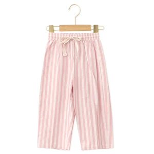 Latest China New Model Baby Spring 100%Cotton Trousers Comfortable Casual Baby Children's Long Pants
