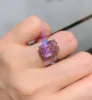 Diamant rose taille ouverte