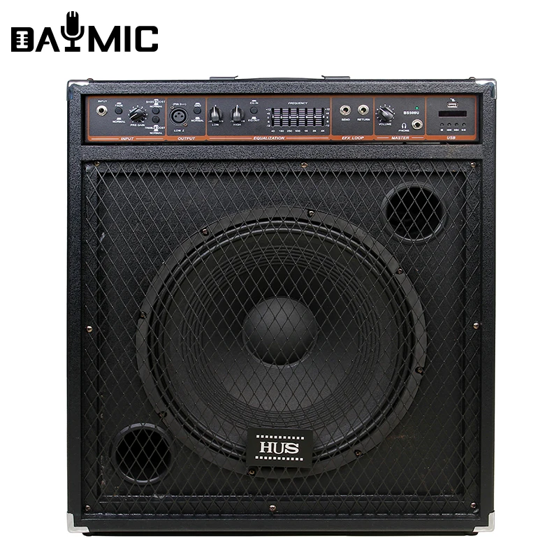 Professional 15 Inch 250w Acoustic Bass Guitar Keyboard Combo Amplifier