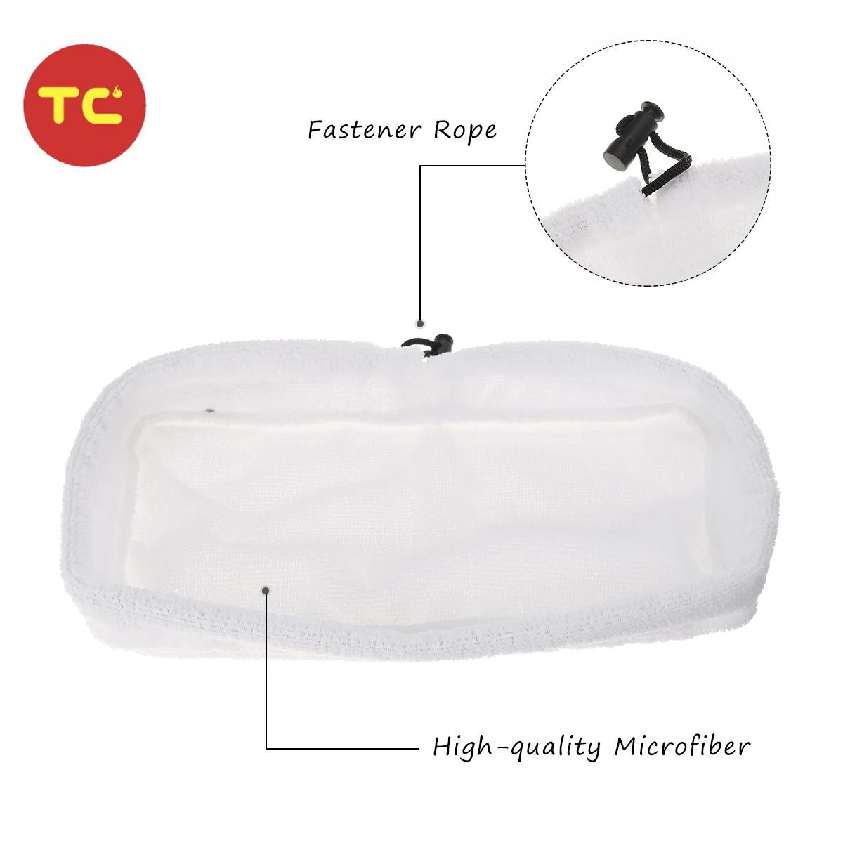 Microfiber Mop Pads Fit For Bissell Steam Mop 1867 & Morphy Richards