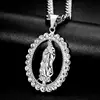 Steel-colored small single pendant without chain