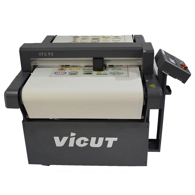 CADlink Printfactory Compatible DTF Flatbed Cutter Die Cutting Machine Reflective Film Vinyl Sticker Cutting Machine