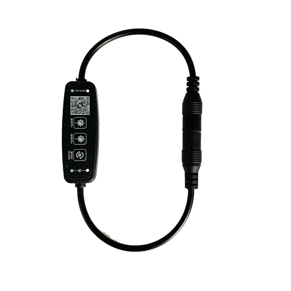 New Arrival Separate Single Color APP Interface BLE Group Control MINI LED Dimmer Controller with Button for LED Lights