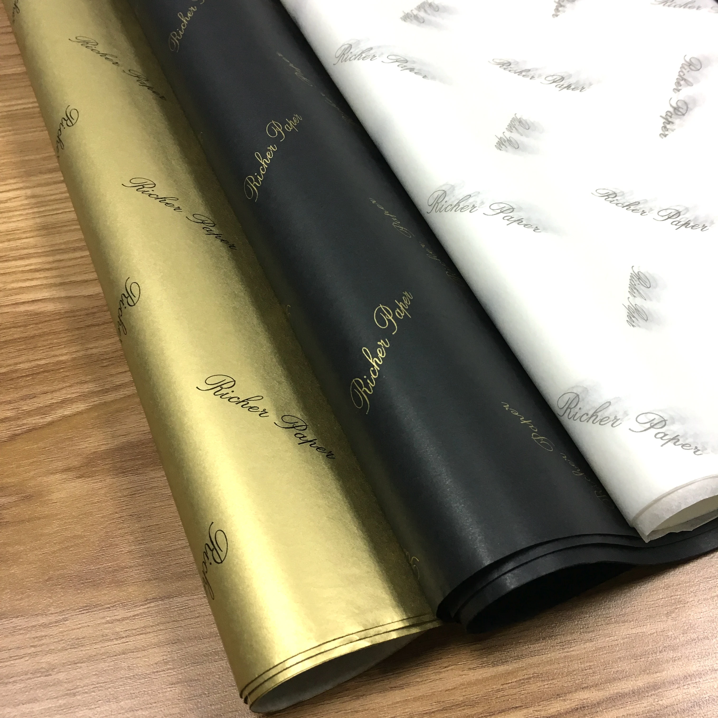 Versace Black Logo Heavyweight Wrapping Paper Gift Wrap Tissue Shopping Bag  Shoe