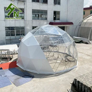 Customized Transparent Part 8m Diameter Geodesic Dome Tent for Events