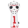 Gardien de hockey blanc