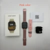 Pink mesh steel + silicone