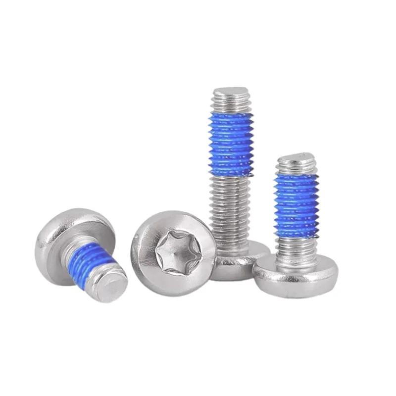 Advanced Industrial Machinery Nylon Nylok Patch Screw Button Head Optimized Torque Resistance Oval Style Metric Measurement