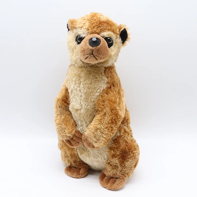 12 Inches Wild Stuffed Animal Soft Plush Meerkat Toys For Kids Gifts Customise Plushies Toy Meerkat