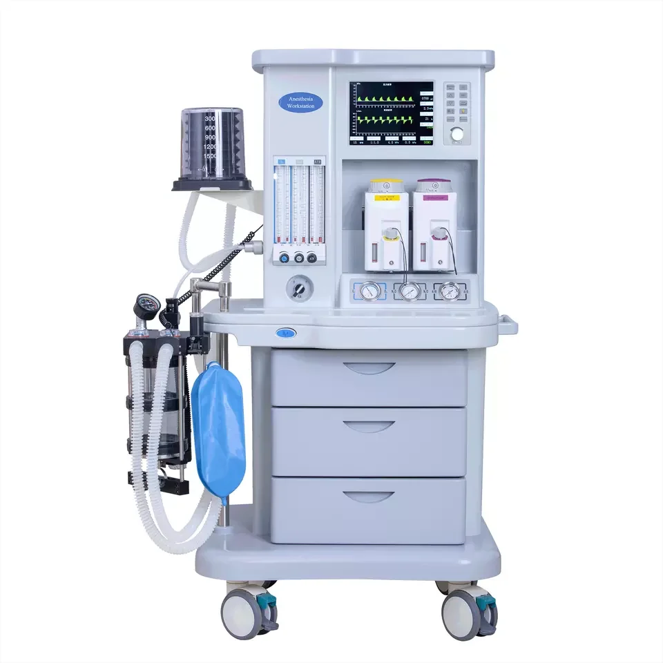 Six Types Of Ventilation Modes Veterinary Anesthesia Machine With