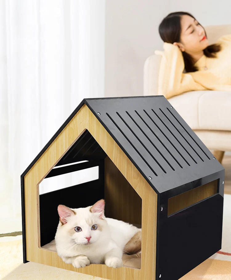 Factory Wholesale Cat And Dog Houses Pet Outdoor And Indoor Removable