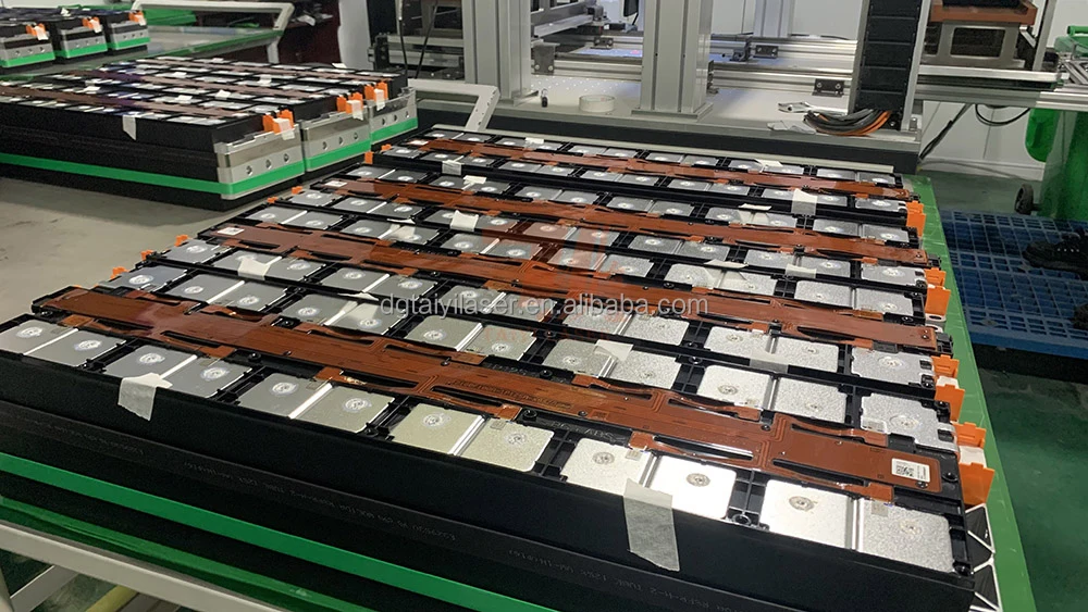 Gantry Battery Pack Tap Positive And Negative Nickel Sheets Galvo ...