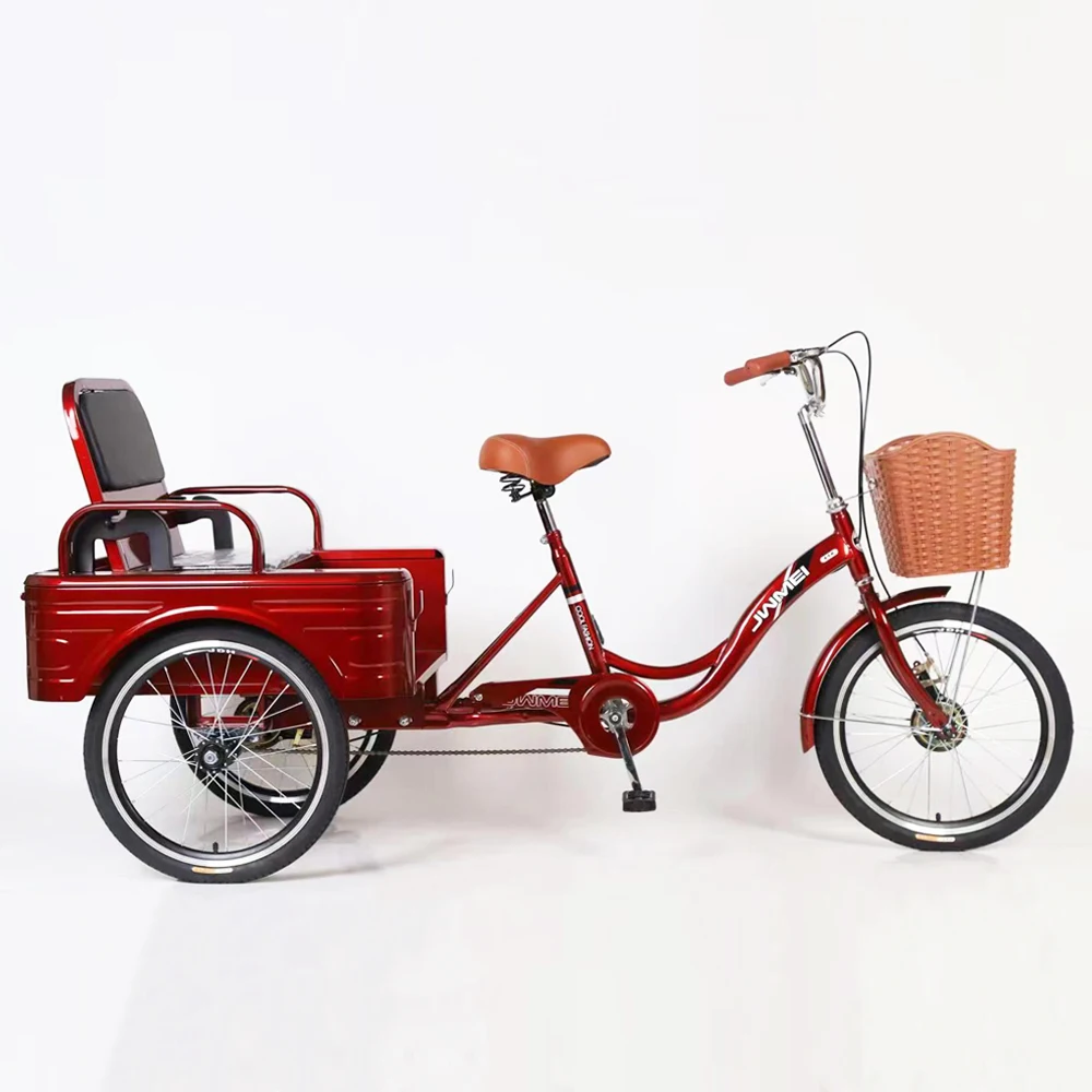 Pedal Tricycle Manpower High Quality Can Carry Cargo Tricycle - Buy ...