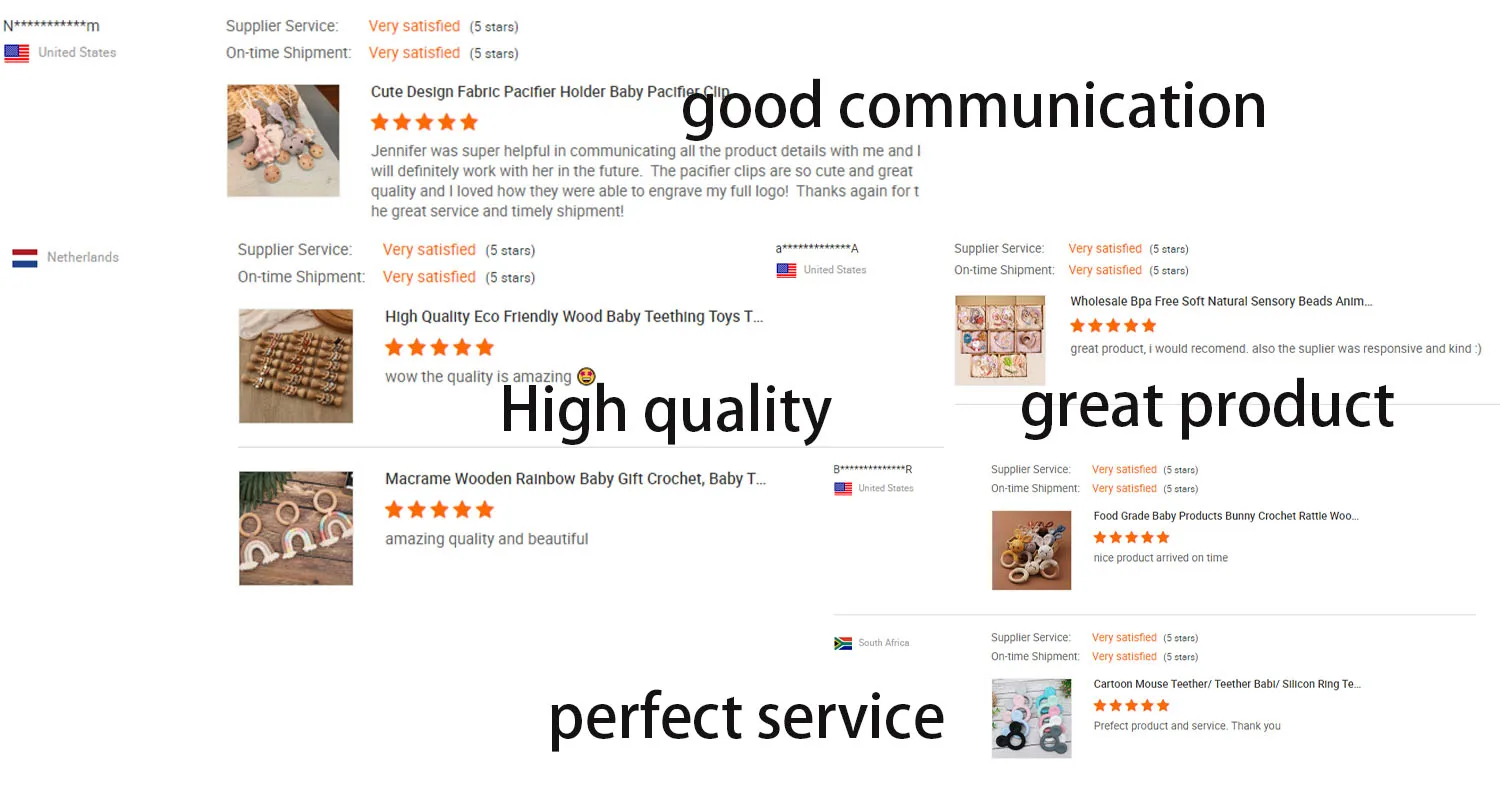 Safe Cotton Baby Teether Holder Infant Pacifier Chain Clip,Dummy Clip