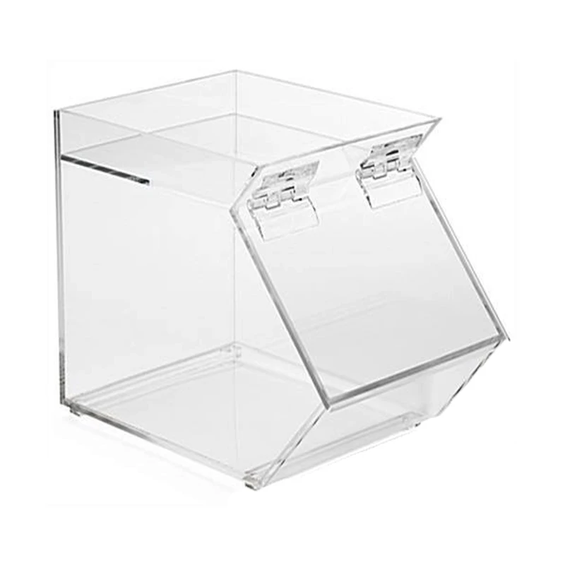 Clear Acrylic Stackable Candy Bin - Perfect for Retail