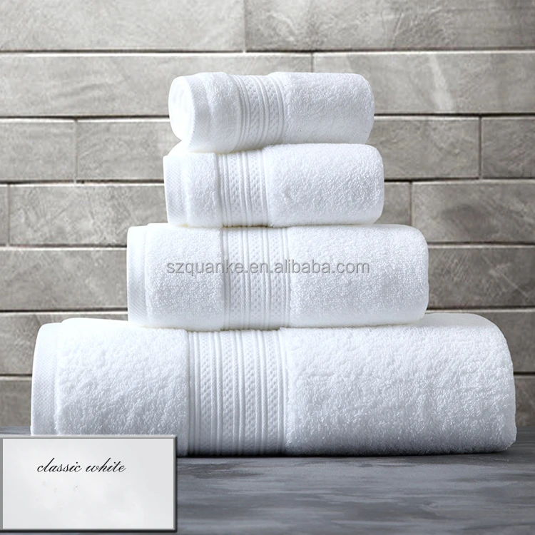 Wholesale bathrobe 100%Cotton Luxury Hotel Bath Towel Plain Cotton Bath Towel Sets For Five Star Hotel custom bath towel details